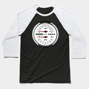 Speedometer MPH RPM Baseball T-Shirt